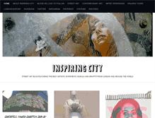 Tablet Screenshot of inspiringcity.com